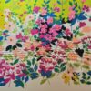 Țesătură tip mikado sub formă de panou - Imprimeu floral, Multicolor - imagine 6