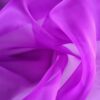 Tesatura Organza din matase naturala - design uni,  Cyclamen - Sfeclă