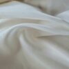 Țesătură organza din matase naturala - spuma design uni , Ivoire - imagine 9