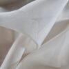 Țesătură organza din matase naturala - spuma design uni , Ivoire - imagine 3