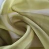 Tesatura Organza din matase naturala - design uni, Verde - kaki