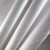 Tesatura tip shantung cu matase naturala cu design uni și latime dublă, Alb optic - imagine 2