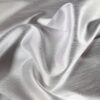 Tesatura tip shantung cu matase naturala cu design uni și latime dublă, Alb optic - imagine 7