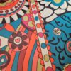 Tesatura tip voal din matase naturala -  design abstract,  Multicolor - imagine 5