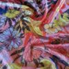 Tesatura tip Voal din matase naturala cu fir de lurex - design exotic - imagine 5