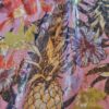 Tesatura tip Voal din matase naturala cu fir de lurex - design exotic - imagine 2