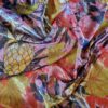 Tesatura tip Voal din matase naturala cu fir de lurex - design exotic - imagine 3