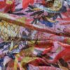 Tesatura tip Voal din matase naturala cu fir de lurex - design exotic - imagine 9