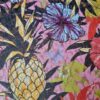 Tesatura tip Voal din matase naturala cu fir de lurex - design exotic