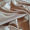 Tesatura uni naturala  - dublu crepe cu față dublă mată - satinată, Bej nude - imagine 8