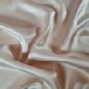 Tesatura uni naturala  - dublu crepe cu față dublă mată - satinată, Bej nude - imagine 10