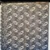 Dantela Chantilly cu ghirlande Rococo si laterale asimetrice, Negru - imagine 10