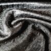 Tesatura Jacquard din matase naturala  - design uni roya, Negru - imagine 6