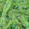 Dantela spartă - model exotic cu frunze filodendron, Verde - imagine 2