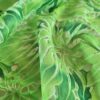 Dantela spartă - model exotic cu frunze filodendron, Verde - imagine 3