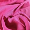 Țesătură uni naturala  - dublu crepe cu față dublă , Cyclamen trandafiriu - imagine 3