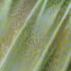 Tesatura dublu crepe satinata cu design animal print, Verde Galben - imagine 6