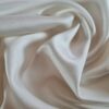 Tesătură uni naturala  - dublu crepe cu față dublă mată - satinată, Ivoire - imagine 8