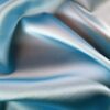 Tesatura duchesse naturala elastica - design uni, Bleu - imagine 4