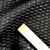 Tesatura jacquard tip matlase - aspect umed, Negru - imagine 7