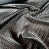 Tesatura jacquard tip matlase - aspect umed, Negru