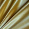 Tesatura din matase naturala satinată  - design uni   Galben mustar - imagine 6