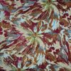 Tesatura bogata cu broderie pe toată suprafața si paiete pe suport de tulle - design floral, Cyclamen / Verde / Cupru - imagine 4