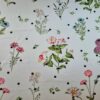 Tesatura tip Tafta cu imprimeu floral dimensionat și buline pe fond Ivoire - imagine 6