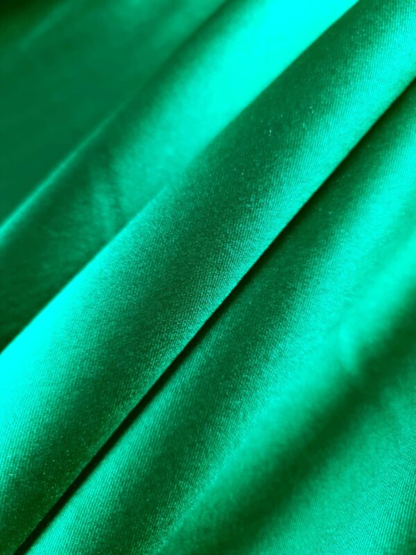 Tesatura Tafta tip mikado - design uni , Verde gazon - imagine 5