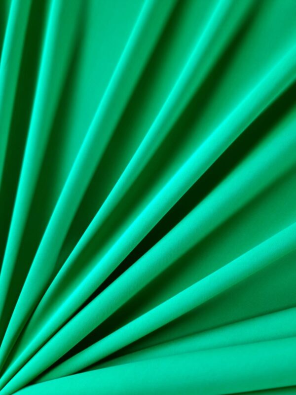 Tesatura crepe din fibre vegetale - design uni,  Verde gazon - imagine 6