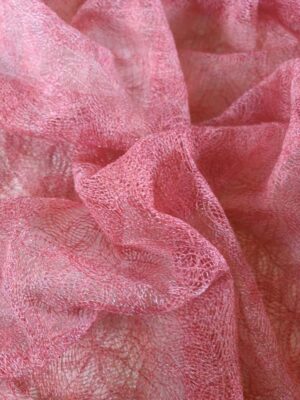 Dantela fina - design floral discret, Roz