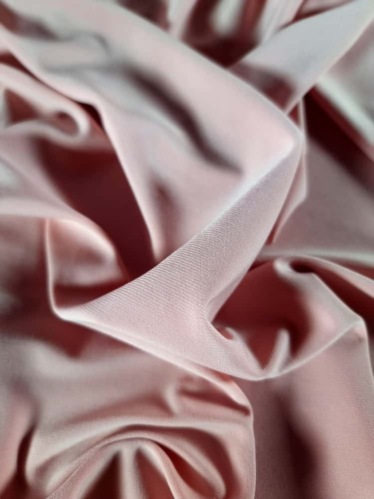 Tesatura jerse fina - design uni, Roz-nude