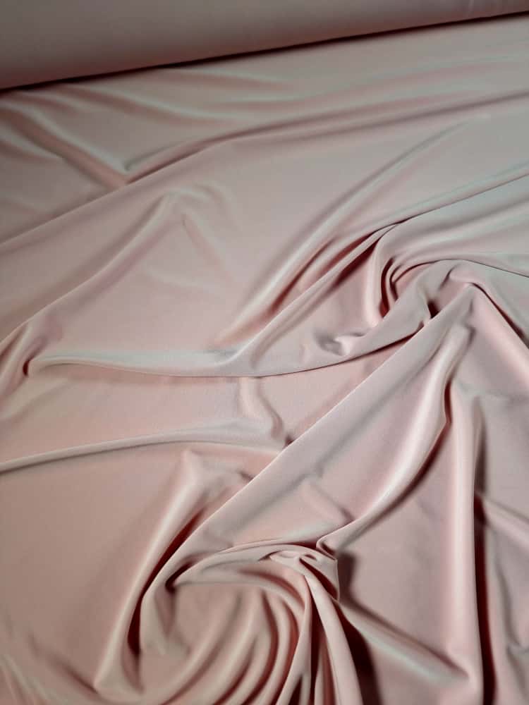 Tesatura jerse fina - design uni, Roz-nude - imagine 5