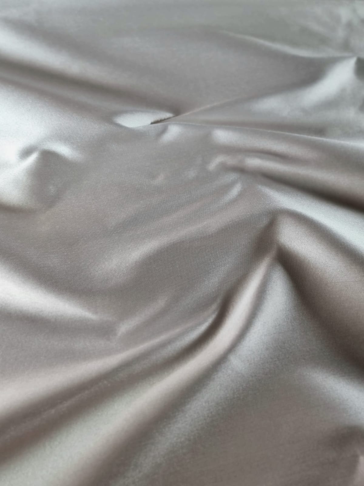 Tafta cu matase naturala - design uni, Alb optic