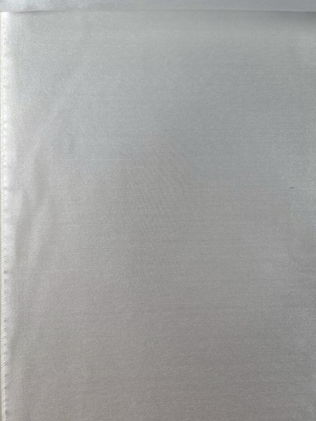 Tafta cu matase naturala - design uni, Alb optic - imagine 2