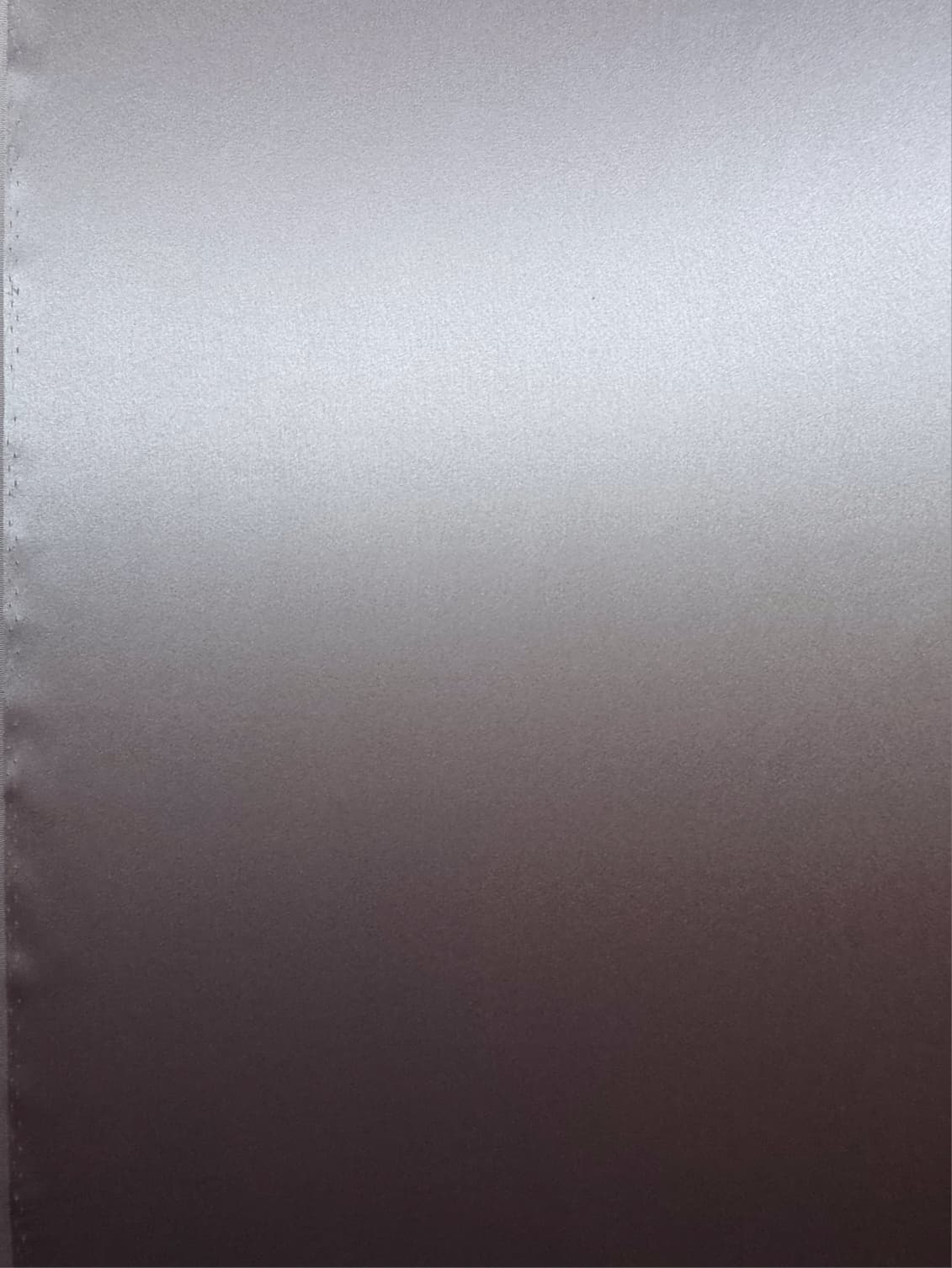 Tesatura crepe de chine din matase naturala - design uni double face, Gri perlat - imagine 2