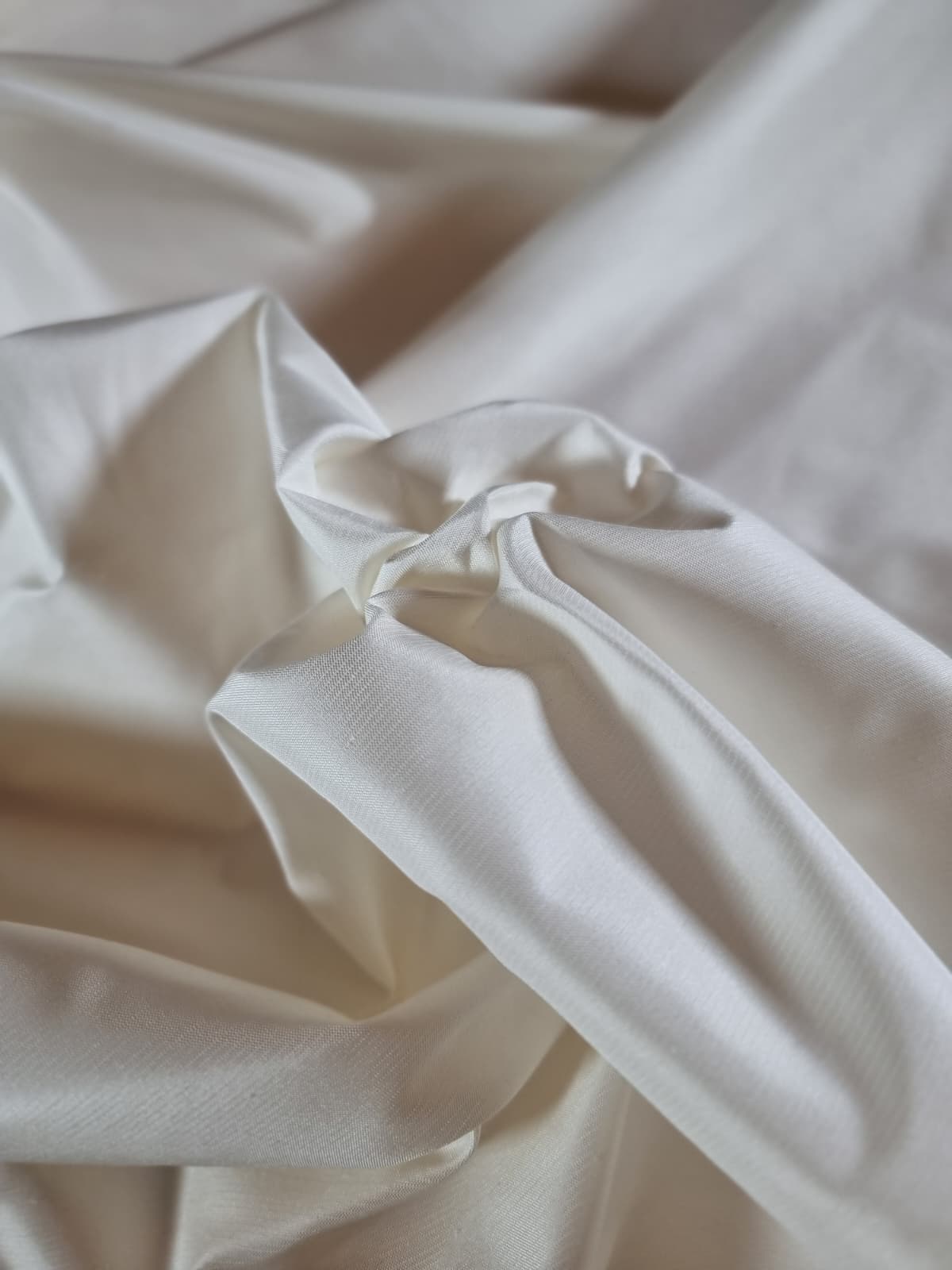 Tesatura shantung Ivoire - design uni - imagine 3