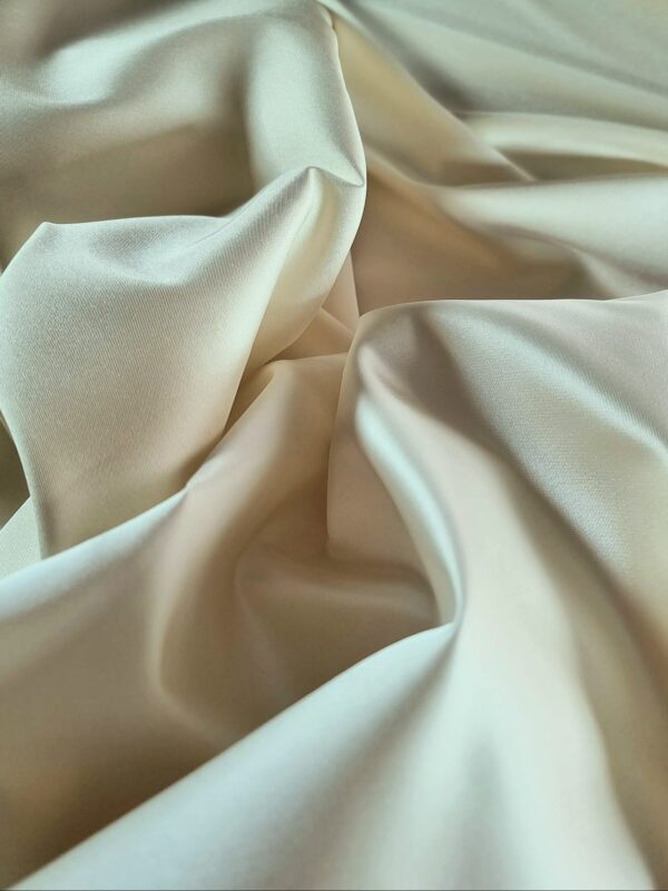 Tesatura plină tip douchesse – double face, Crem deschis
