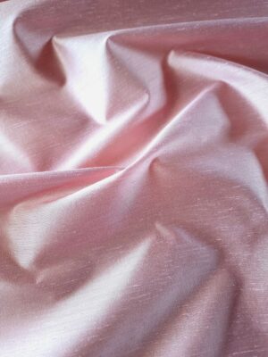 Tafta tip shantung -  design uni , Roz trandafiriu