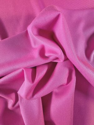 Țesătură crepe din viscoză twill, cu 5% elastan, cyclameu