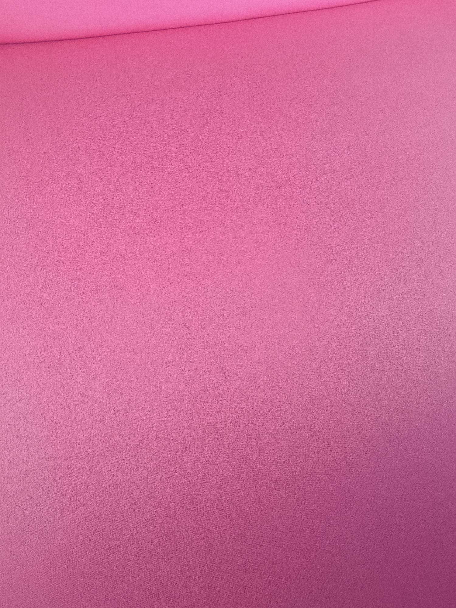 Țesătură dublu crepe din mătase naturală, mată, cu 5% elastan, fucsia stins - imagine 3