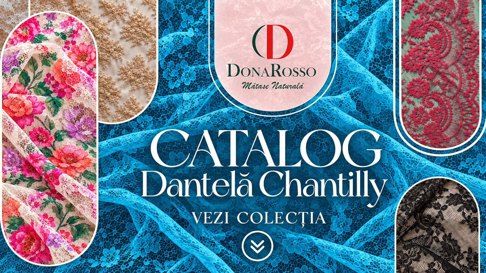 Dantelă Chantilly